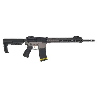 FosTech Tech-15-LITE AR15 Rifle - Tungsten-Black | 5.56NATO | 16" Barrel | Mach-2 13" M-LOK Rail | MFT Buttstock | Installed Fostech Echo AR-II Trigger