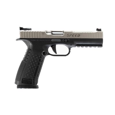 Arsenal Firearms Strike One Speed Pistol - Black - Stainless | 9mm | 5" Barrel | 2 x 17rd Mags | Competition Straight Trigger | Fiber Optic Front Sight