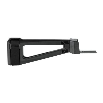 SB Tactical AKTF Triangle Side-Folding Pistol Stabilizing Brace for AK47 Pistol - Black | Fits standard AK47-74 pistols | Includes Folding Hinge