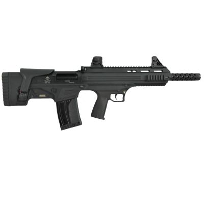 ATI Bulldog Bullpup Semi-Auto Shotgun - Black | 12ga | 18.5" Barrel | Ported Barrel Shroud