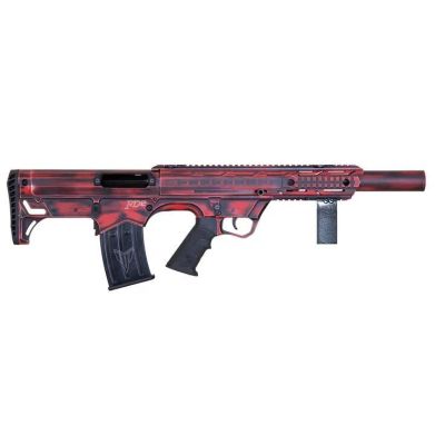 Black Aces Pro Series Bullpup Semi-Auto Shotgun - Red | 12ga | 18.5" Barrel | Barrel Shroud