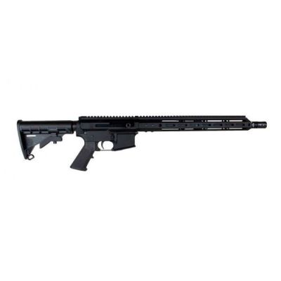 Bear Creek Arsenal AR15 Rifle - Black | 5.56 NATO | 16 Barrel | 1:8 Twist | 15 M-LOK Rail | Side Charging Handle | No Magazine