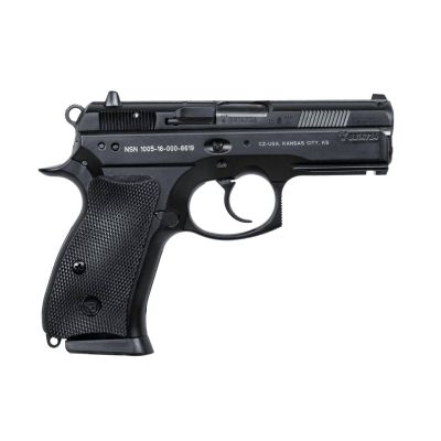 CZ 75 California Compliant P-01 Compact Pistol - Black | 9mm | 3.75" Barrel | 9mm | 10rd