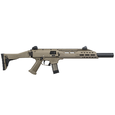 CZ Scorpion EVO 3 S1 Carbine - FDE | 9mm | 16.2" Barrel | 20rd | Faux Suppressor