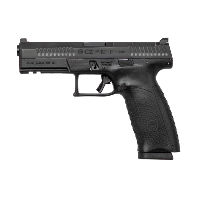 CZ P-10 F Pistol - Black | 9mm | 4.5" Barrel | 19rd | Optics-Ready