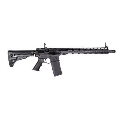ET Arms Omega 15 Polymer AR Rifle - Black | 5.56 NATO | 16" barrel | 15" M-LOK Rail | ATI SR-1 Stock