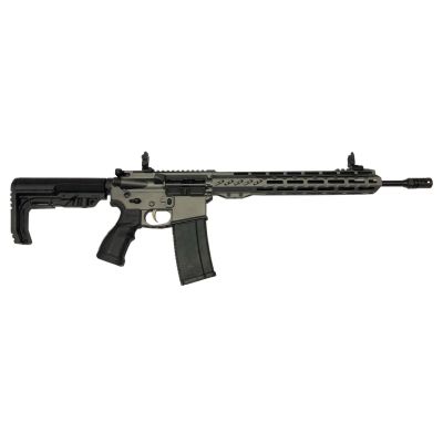 Fostech Phantom AR15 Rifle - Tungsten | 5.56NATO | 16" Barrel | 13" M-LOK Rail | Installed Echo AR-II Trigger