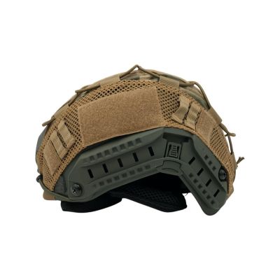 Guard Dog Tactical Level IIIa Ballistic Helmet - Universal Fit | 3.5 Lbs-Per | Green | Multicam Cover