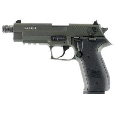 ATI GSG FIREFLY Pistol - OD Green | .22LR | 4.9" Threaded Barrel