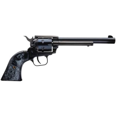 Heritage Rough Rider Revolver - Black | .22 LR | 6.5" Barrel | 6rd | Black Pearl Grips