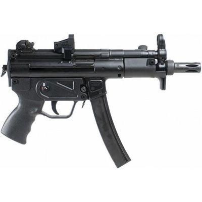 Century Arms AP5-P Pistol - Black | 9mm | 5.8" Barrel | 2 x 30rd Mags | Shield SMS2 Optic