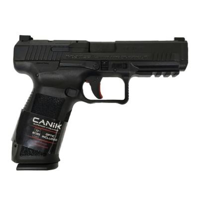 CANIK METE SFT Pistol - Black | 9mm | 4.46" Barrel | 1 - 20rd & 1 - 18rd Mag | Full Accessory Kit | Includes MeCanik MO1 Optic