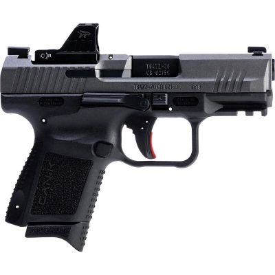 CANIK TP9 Elite Sub Compact Pistol - Black | 9mm | 3.6" Barrel | 12rd-15rd Mag | Full Accessory Kit | Includes MeCanik MO1 Optic