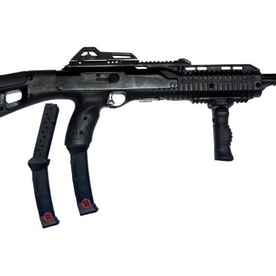 Hi-Point 995TS 9mm Carbine - Black | 16.5" Barrel | Forward Grip | Target Stock | 2 Redball Magazines