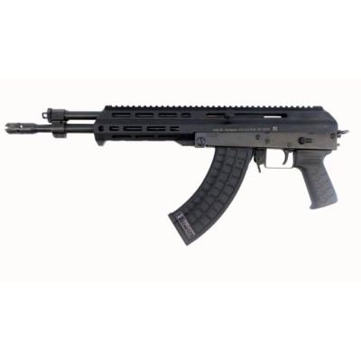 M+M Inc M10 HGA Hybrid Pistol - Black | 7.62x39 | 12.5" Barrel | 15" Picatinny Rail
