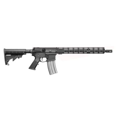 Del-Ton Sierra M2 316L Forged Aluminum AR15 Rifle - Black | 5.56NATO | 16" Light Profile Barrel (1:9 Twist) | 15" M-LOK Rail | M4 Stock | A2 Flash Hider | Optic Ready