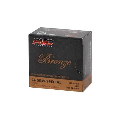 PMC Bronze .44 S&W Special Handgun Ammo - 180 Grain | JHP | 25rd Box