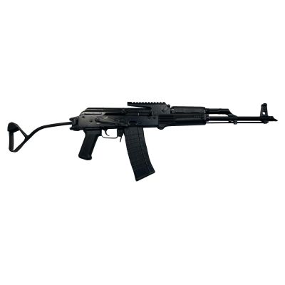 Pioneer Arms Forged Trunnion Sporter Elite AK-47 Rifle - Black | 5.56 NATO | 16" Barrel | 30rd | Polymer Furniture | Side Folding Stock | w- Built-in Optic Rail