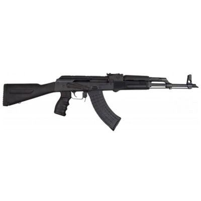 Pioneer Arms Forged Trunnion Sporter AK-47 Rifle - Black | 7.62x39 | 16" Barrel | 30rd | Polymer Furniture