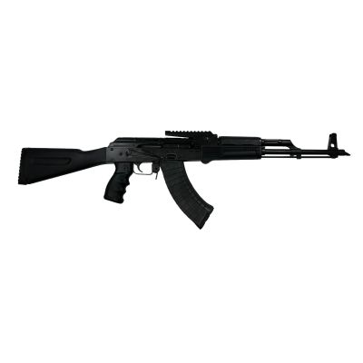 Pioneer Arms Forged Trunnion Sporter Elite AK-47 Rifle - Black | 7.62x39 | 16" Barrel | 30rd | Polymer Furniture | w- Built-in Optic Rail