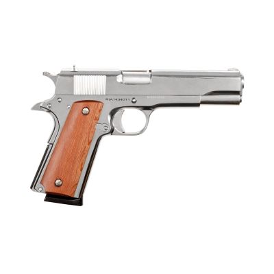 Rock Island Armory GI Standard FS 1911 Pistol - Nickel | .45ACP | 5" Barrel | 8rd