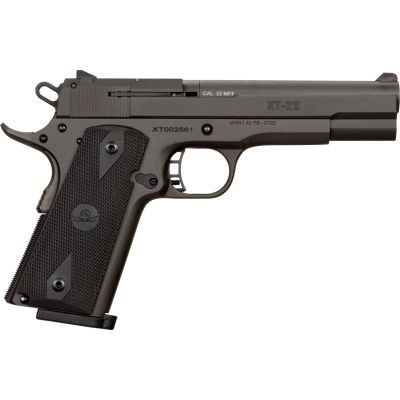 Rock Island Armory XT22 Standard 1911 Pistol - Black | .22 WMR | 5" Barrel | 14rd