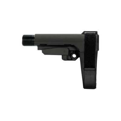 SB Tactical SBA3 Pistol Stabilizing Brace - Stealth Gray | 5-Position Adjustable