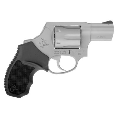 Taurus 856 Revolver - Stainless Steel | 38 Spl +P | 2" Barrel | 6rd | Rubber Grip | Concealed Hammer