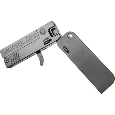 Trailblazer Firearms LC1-P Lifecard Pistol - Black | .22 LR | 2.5" Barrel | Single Shot | Poly Handle