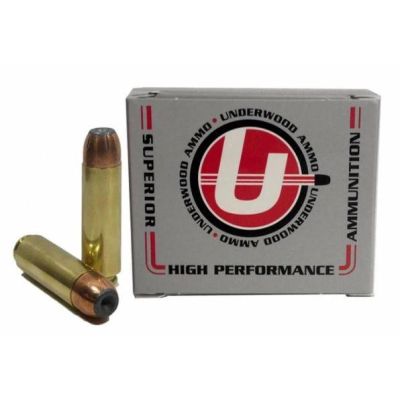 Underwood Ammo .50 Beowulf Rifle Ammo - 325 Grain | Bonded Jacketed Hollow Point