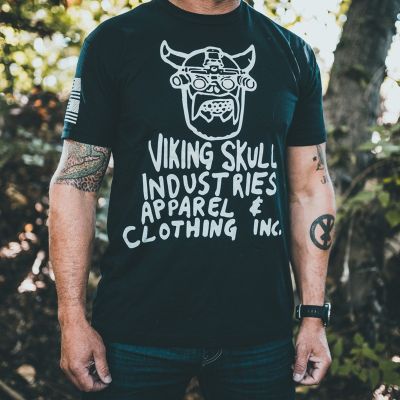 30 Sec Out Viking Skull Industries T-shirt