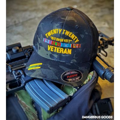 Dangerous Goods Twenty Twenty Veteran Multicam Black Flexfit Hat