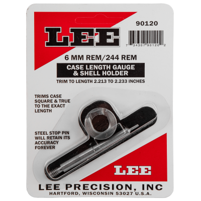 Lee Precision 90120 Case Length Gauge 6mm Rem/244 Rem