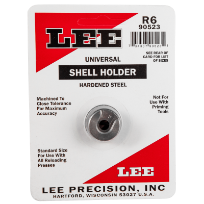 Lee Precision 90523 Shell Holder Universal #6R 218 Bee/25/20 /32/20
