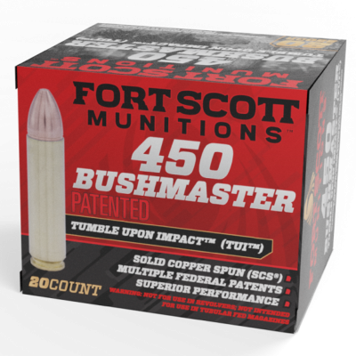 Fort Scott 450 Bushmaster 250gr TUI SCS 20rd Box