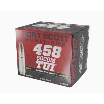 Fort Scott 458 SOCOM SCS TUI 300gr 20rd Box