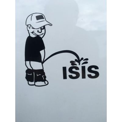 Piss on Isis Decal