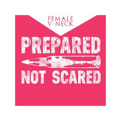 Article 15 Prepared Not Scared Female V-Neck 