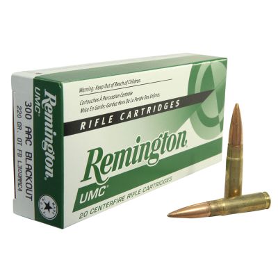 Remington UMC 300BLK 220GR OTFB 20/200