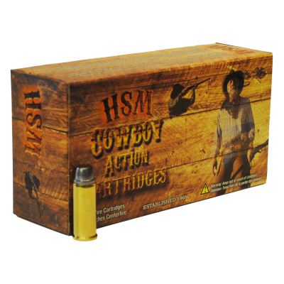 HSM Cowboy Action 45-70 Gov, 405gr RN Flat Point 20rd Box