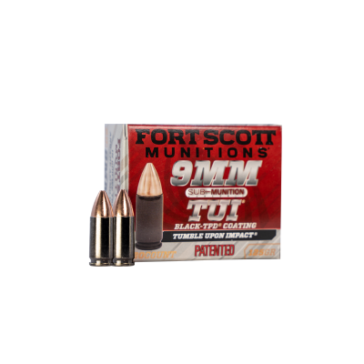 Fort Scott 9mm Sub-Munition  TPD, TUI 125gr 20Rd Box