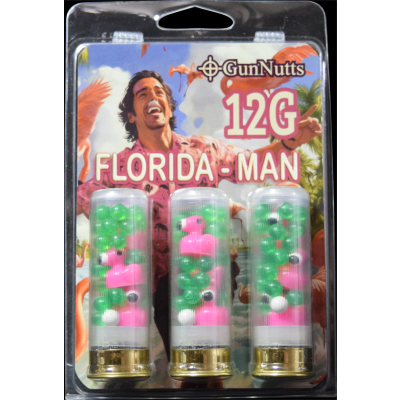 GunNutts Florida Man 12 Gauge 2 3/4 3rd Pack - Buy 3 Packs Get the 4th One Free!!