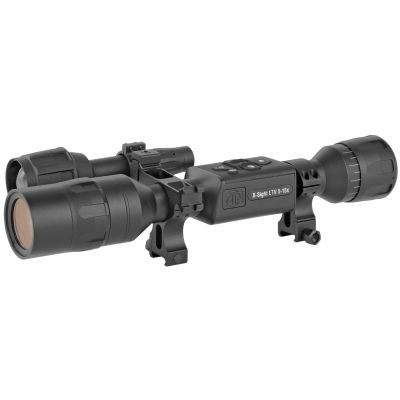 ATN X-Sight LTV, Day/Night Hunting Rifle Scope, 5-15x, Black, 30mm Tube, 7 Different Reticless with Choice of Reticle Color