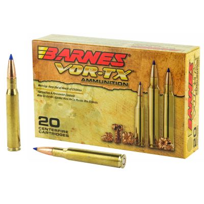 Barnes Vor-Tx 30-06 Sprg 168gr 20rd Box