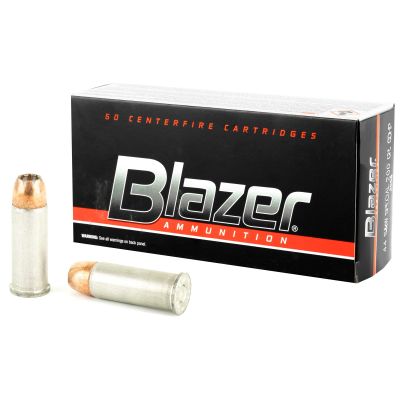 Blazer Ammunition Blazer, 44 Special, 200 Grain, Jacketed Hollow Point, 50 Round Box 3556