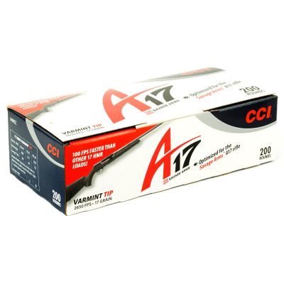 CCI A17, 17HMR, 17 Grain, V-Max, 200 Round Box 949CC