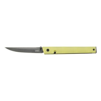 CRKT CEO Bamboo, 3.11" Folding Knife w/ Liner Lock
