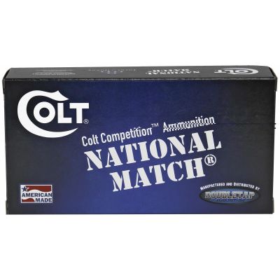 DoubleTap Ammunition Colt National Match 10mm 180gr FMJ 50rd Box