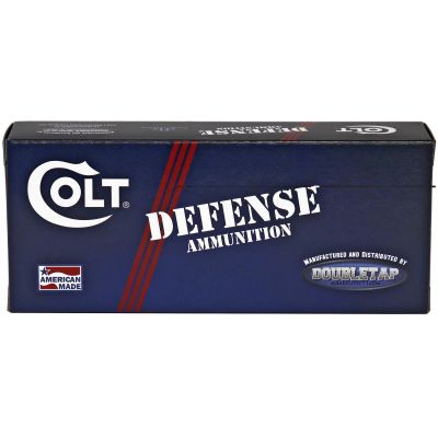 DoubleTap Ammunition Colt Defense 300 Blackout 125gr Solid Copper HP 20rd Box