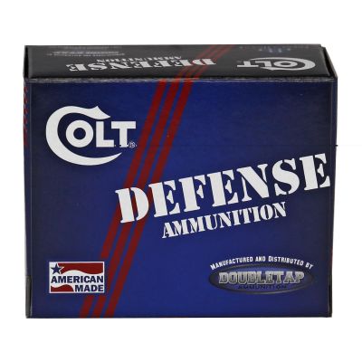 DoubleTap Ammunition Colt Defense 9mm 124gr JHP 20rd Box